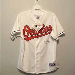 Orioles authentic Majestic signed Jersey Jim Palmer Hof 1990 sz Large